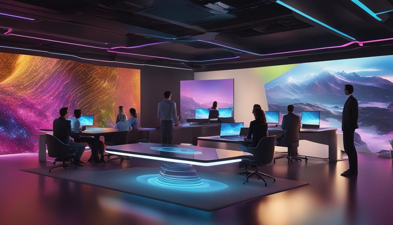 metaverse business meeting