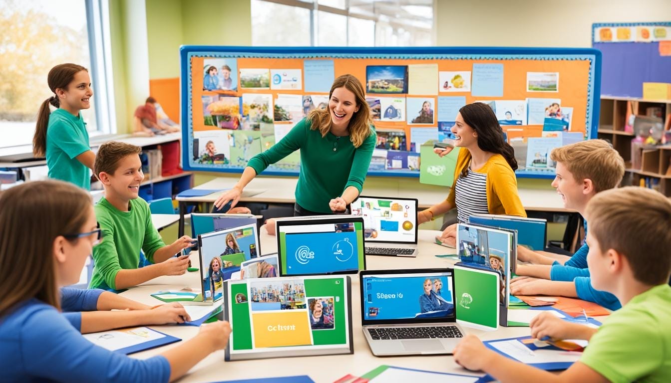 Station Rotation model of blended learning