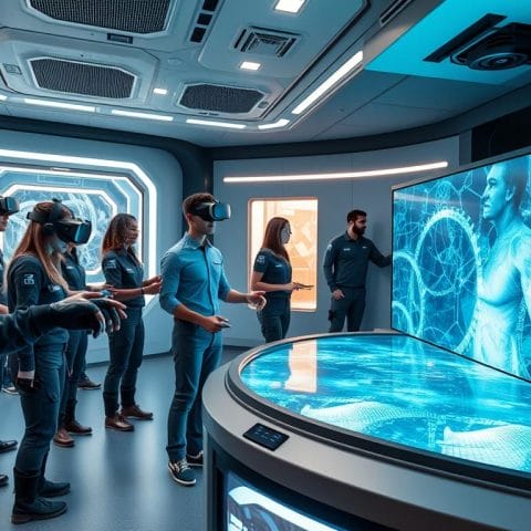 Haptic feedback in immersive training