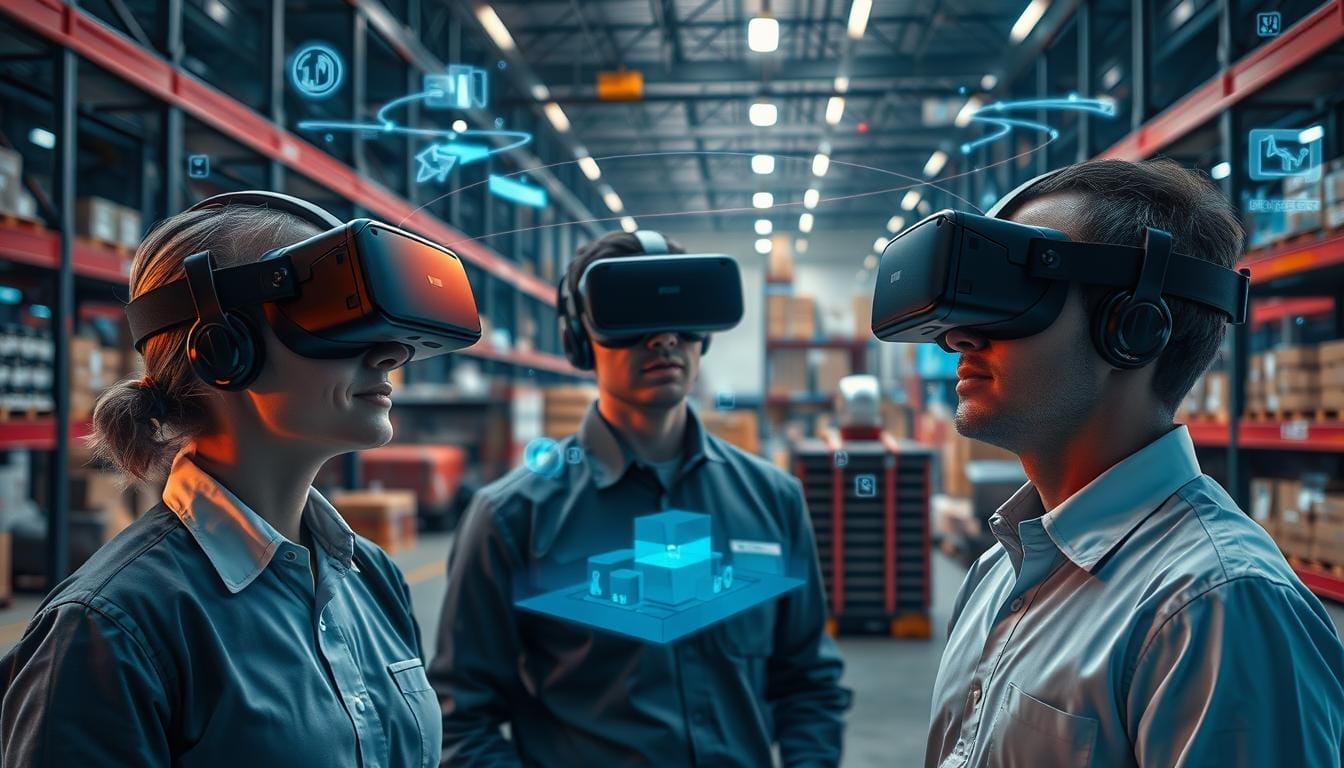 Implementing VR in supply chain logistics training