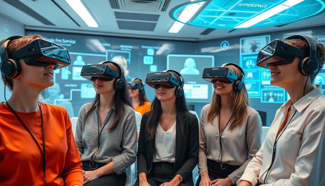 VR in training for customer service skills