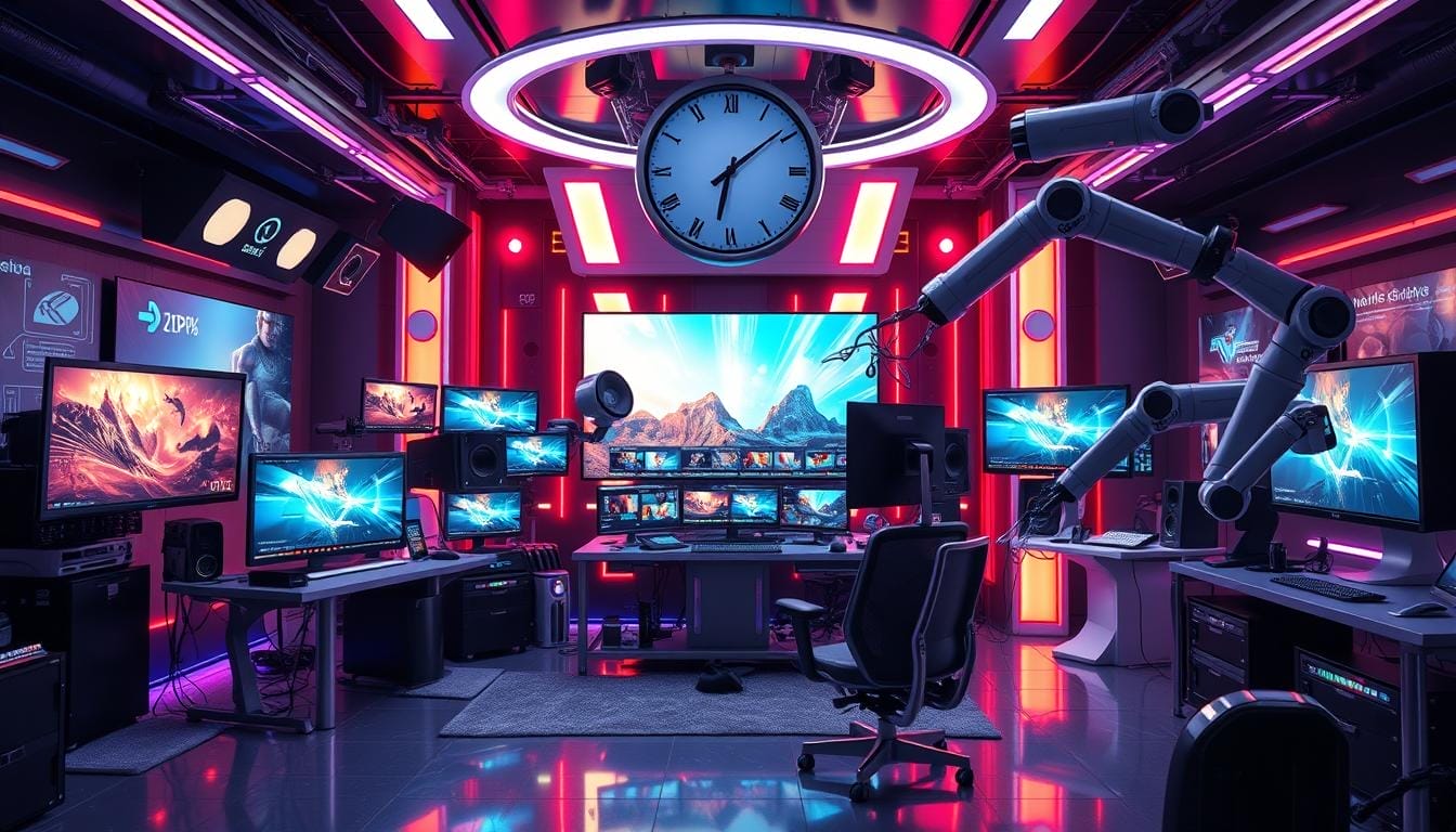 AI and video production time AI and video production time