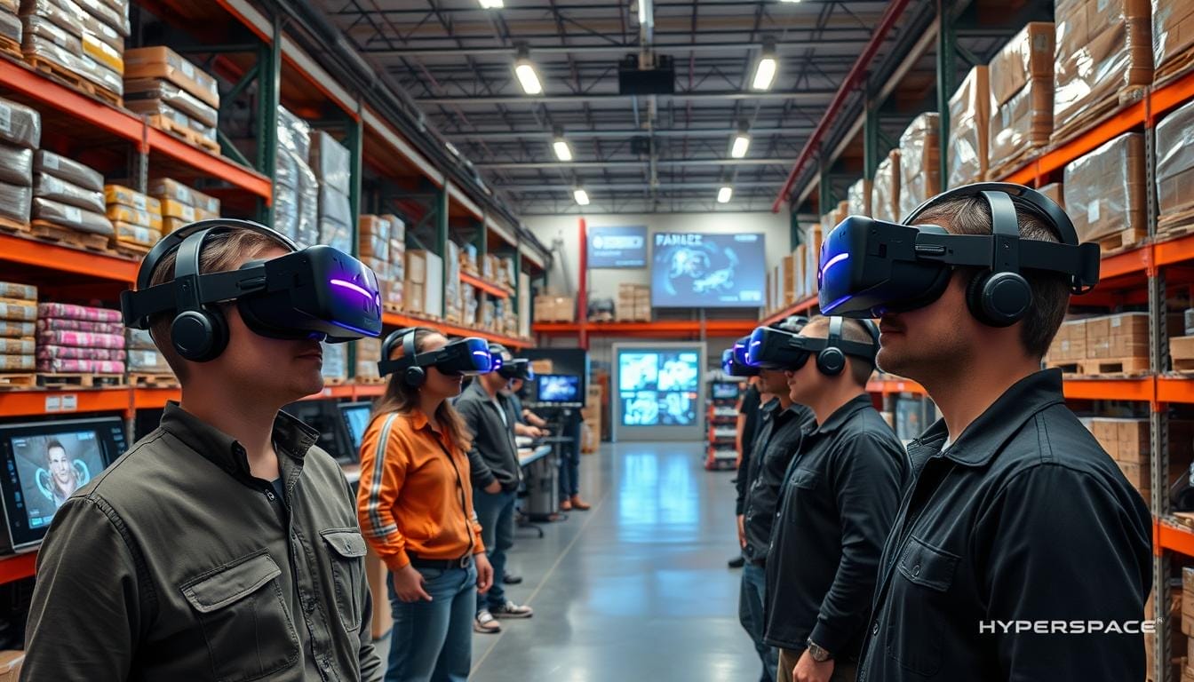 VR warehouse training VR warehouse training