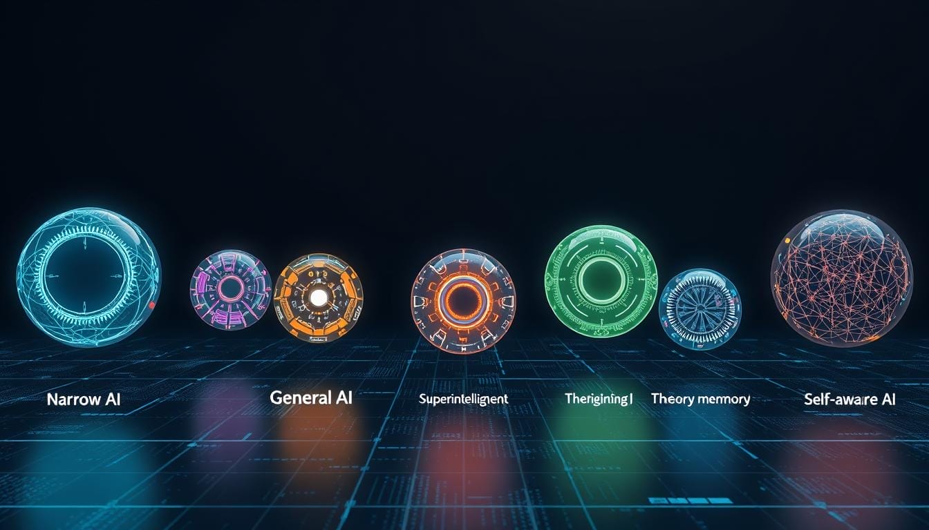 What are the 7 types of artificial intelligence?