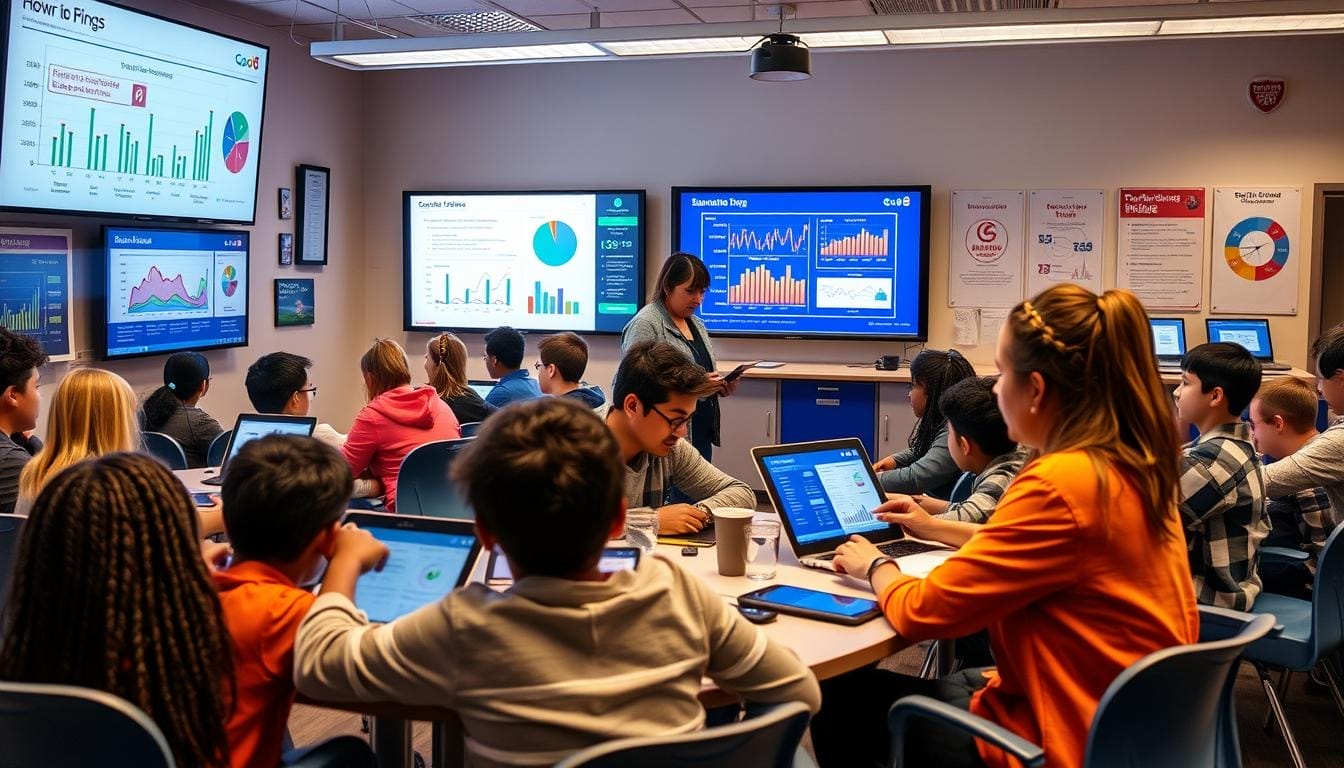 data-driven instruction and monitoring student outcomes in blended learning environments