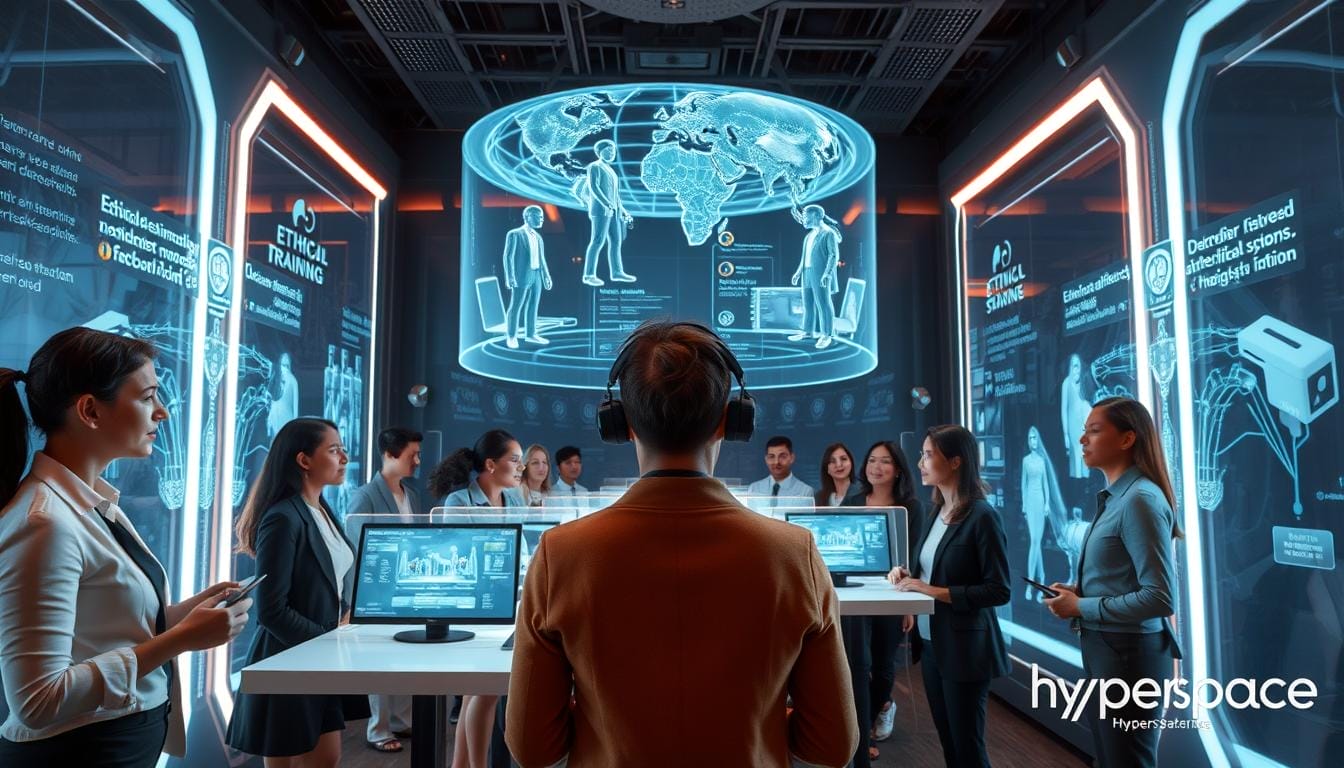 AI in leadership ethics training through immersive simulations