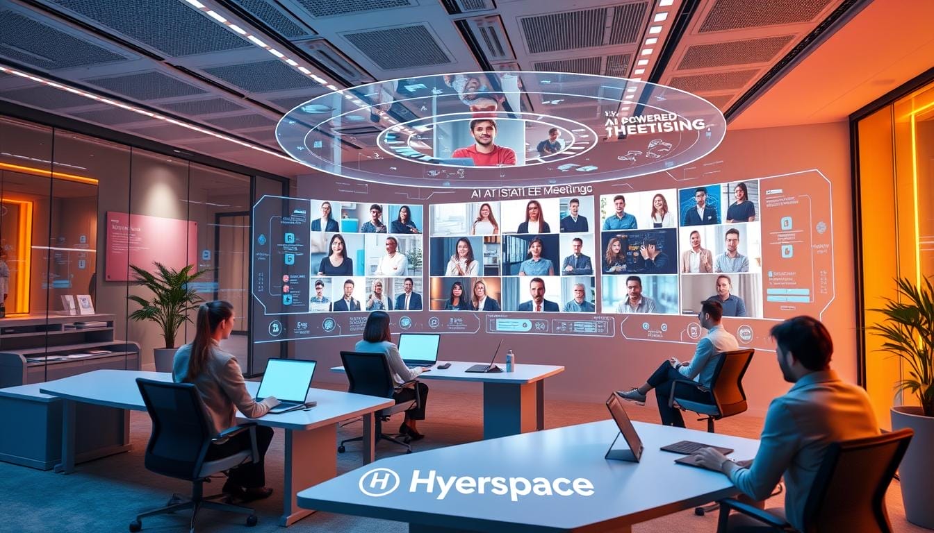 AI-powered virtual meeting