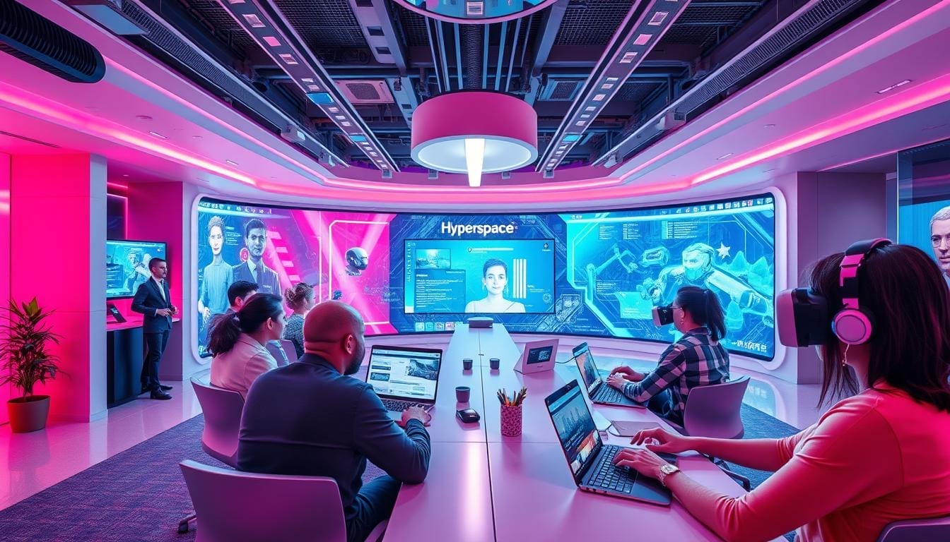 Browser-based VR for corporate training with AI integration