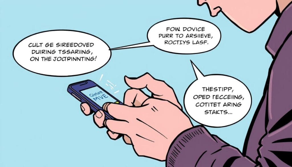 Generate an image of a person using voice-based guidance on a mobile device during the onboarding process.