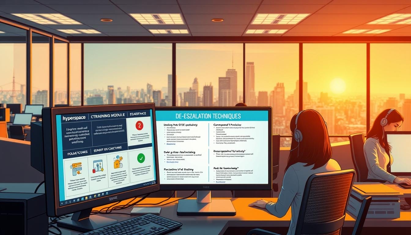 ai scenario rehearsal platform for call-center de-escalation