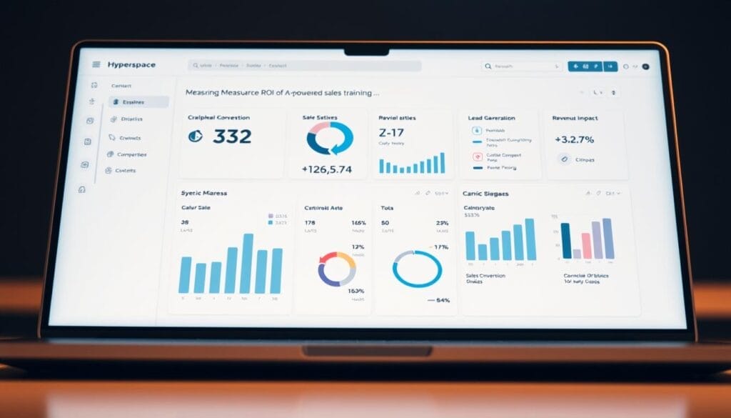 How to measure ROI of AI sales training?
