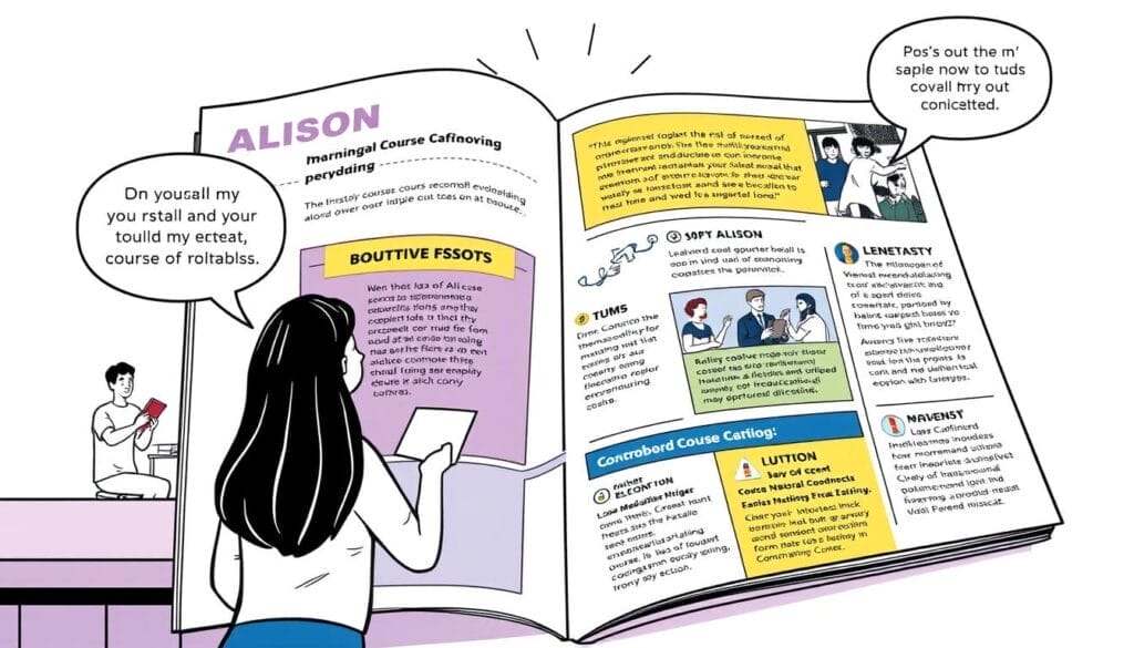 Image of Alison's course catalog