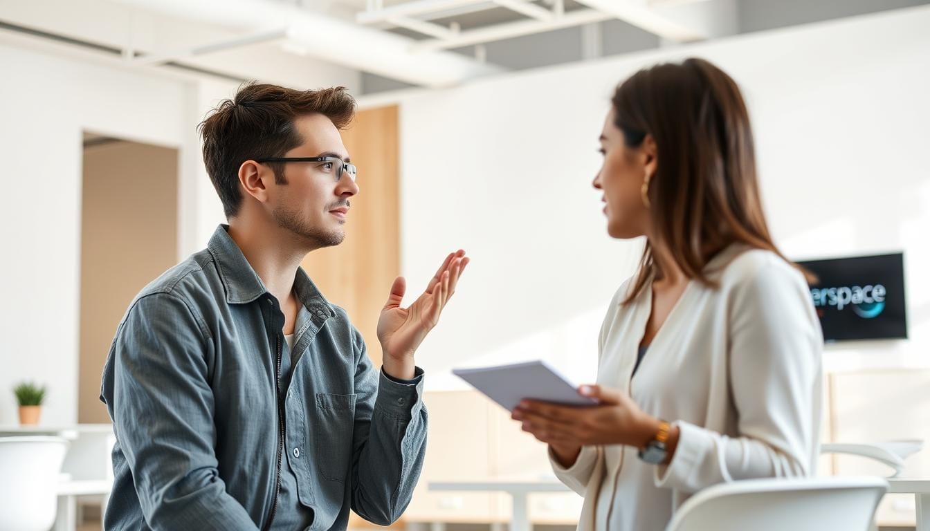 AI active listening training roleplay