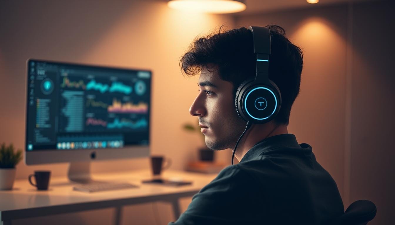 AI feedback listening training