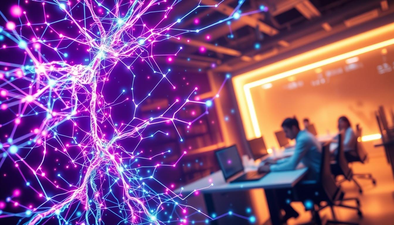 AI internal networking training