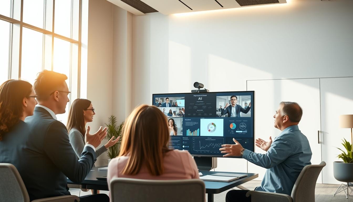 AI video conferencing training