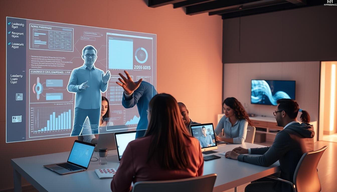 AI virtual leadership training