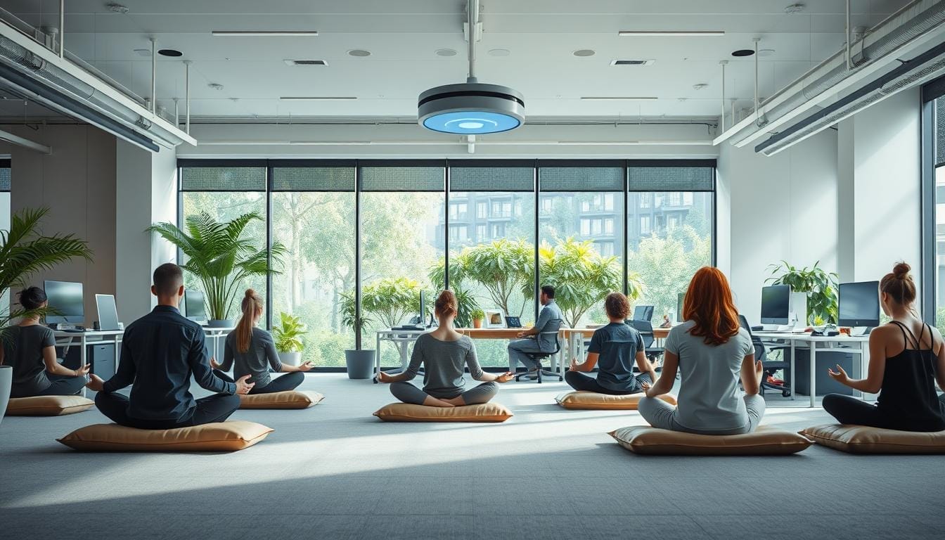 AI workplace mindfulness training
