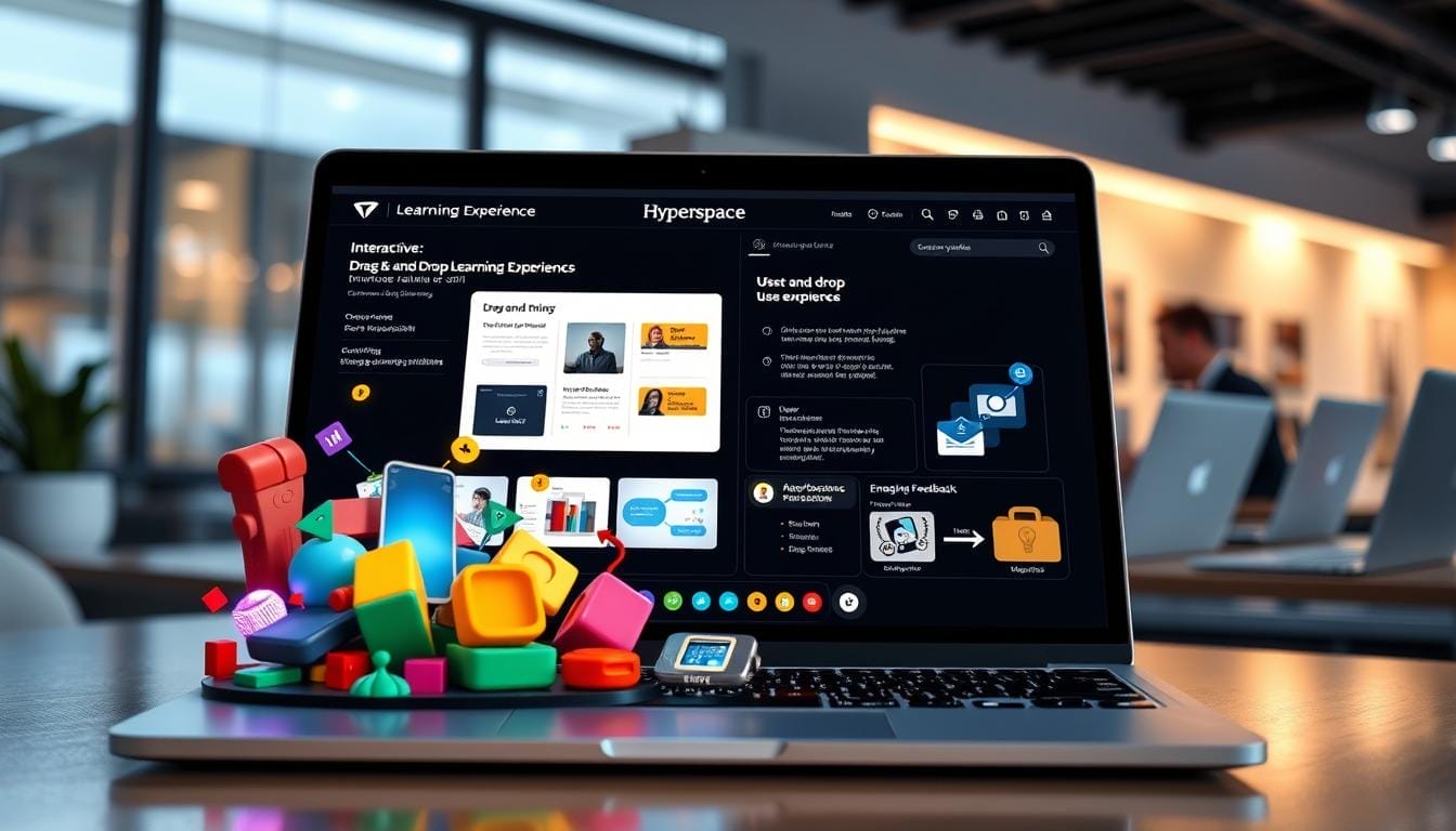 drag-and-drop 3d learning experience builder